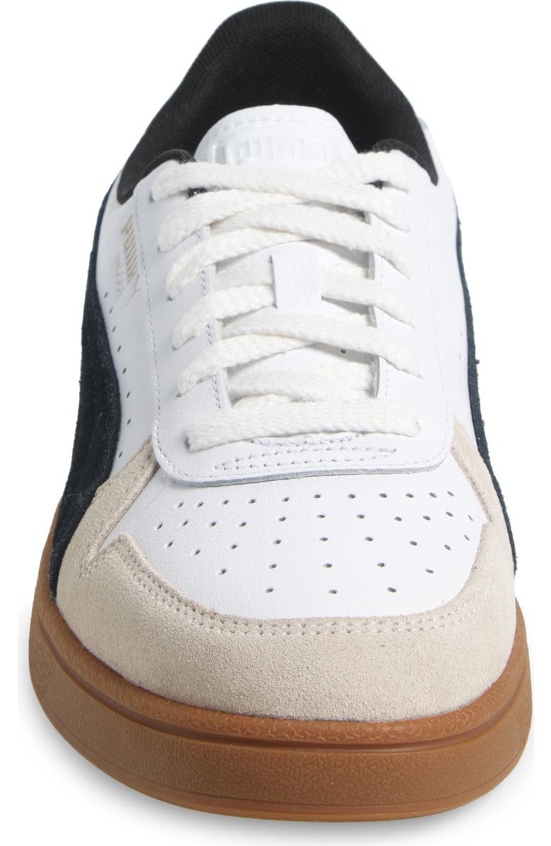 PUMA Indoor Sneaker, Alternate, color, Puma White-Puma Black-Gum