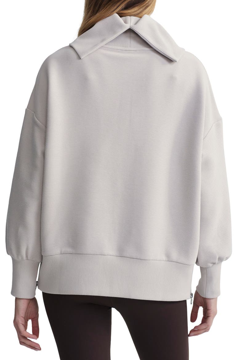Milton Cowl Neck Sweatshirt, Alternate, color, CHATEAU GREY