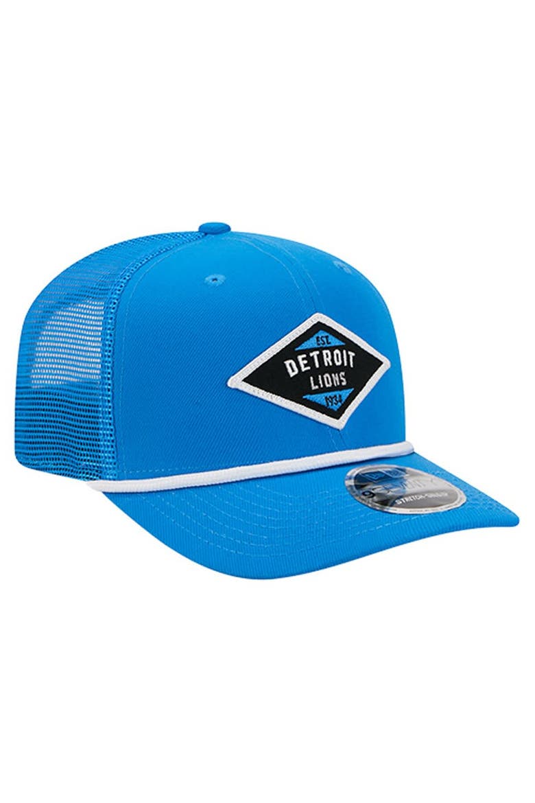 Men's New Era  Blue Detroit Lions Team 9SEVENTY Adjustable Hat, Alternate, color, Blue