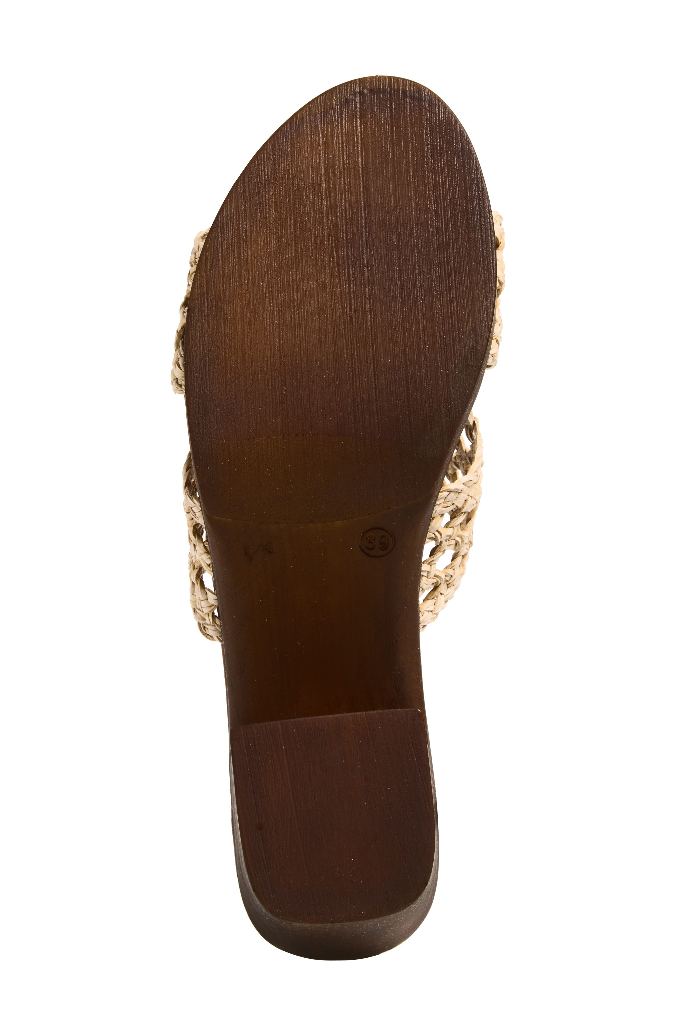 Cordani Wylie Jute Platform Clog, Alternate, color, Natural Raffia