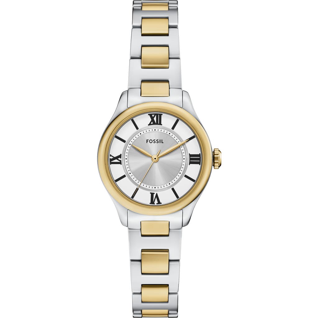 Fossil Gilmore Watch, 28mm In Metallic