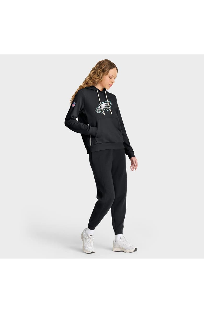 Nike Women's Nike Black Philadelphia Eagles Sideline Standard Issue Initial Home Dri-FIT Hoodie, Alternate, color, Black
