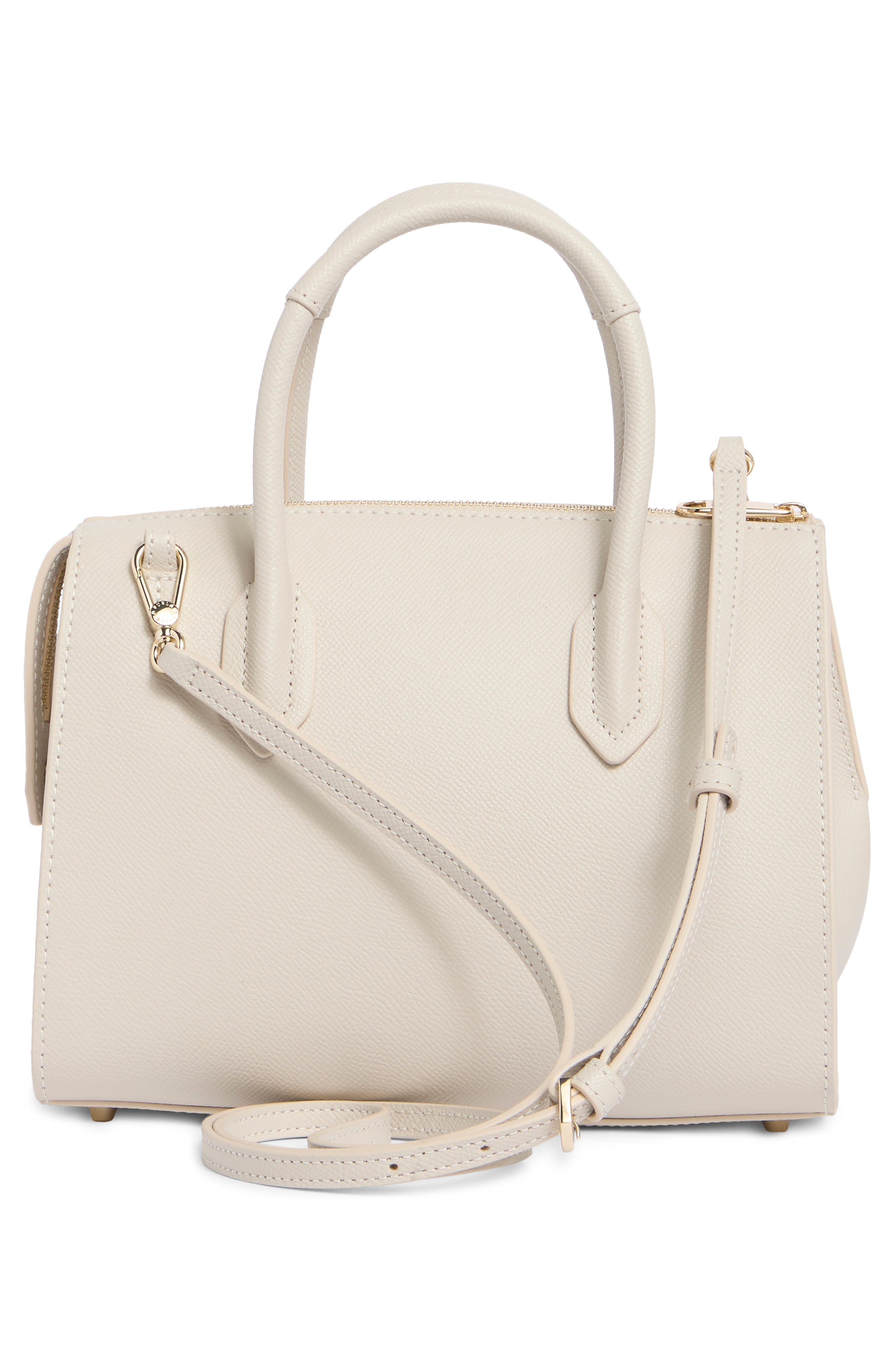 Furla Gardenia Satchel Bag, Alternate, color, Perla E
