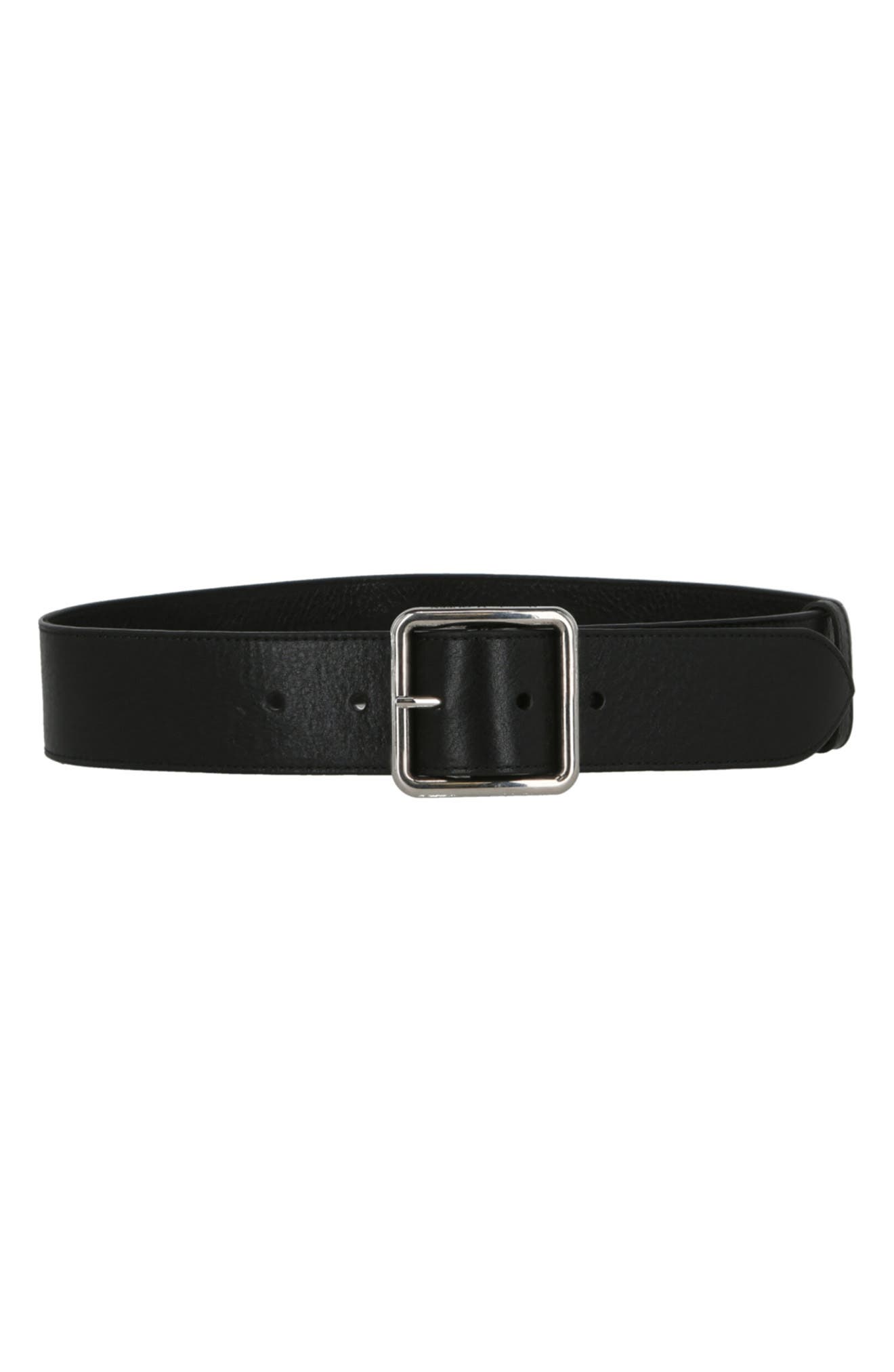 Alexander McQueen Puma Wide Leather Belt