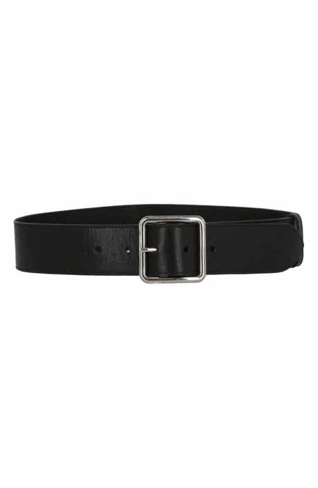 Alexander McQueen Puma Wide Leather Belt