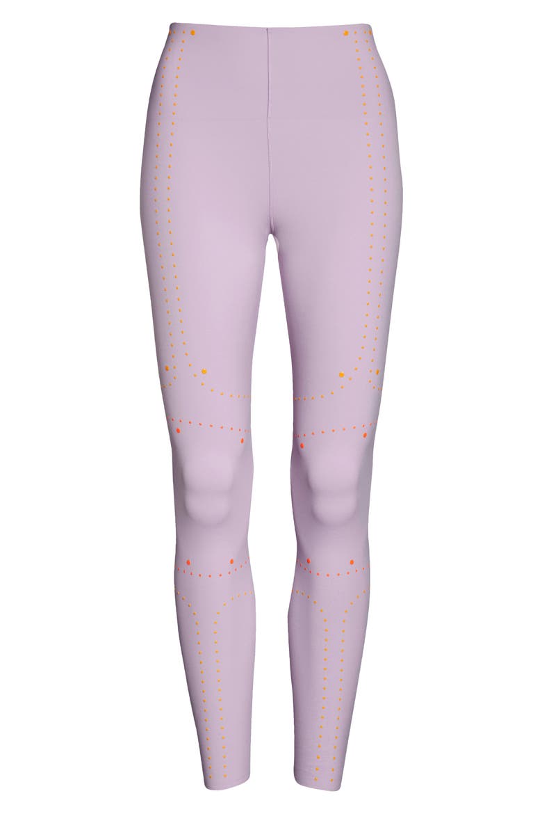 Neon Stud Training Tights, Alternate, color, IC LIL/CLEAR