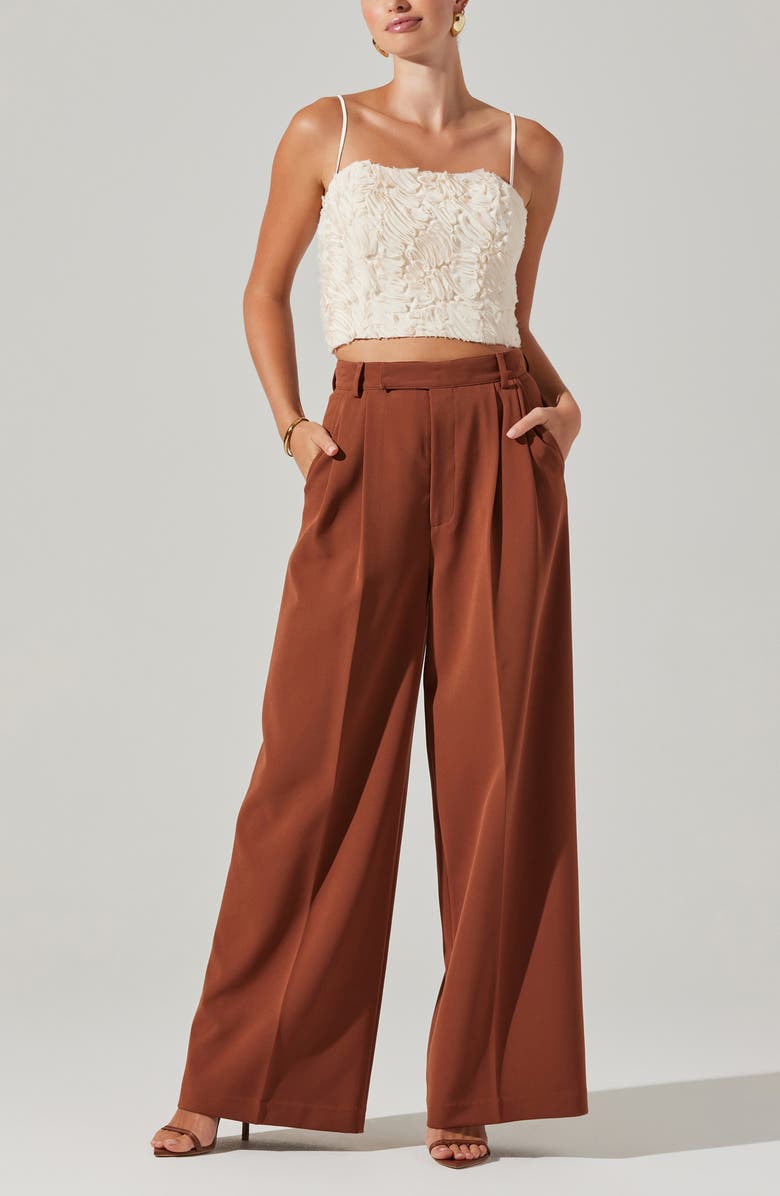 ASTR the Label Milani High Waist Wide Leg Pants, Alternate, color,