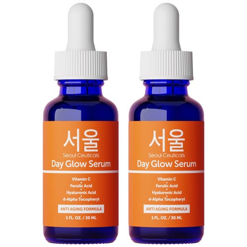 Seoul Ceuticals Korean Beauty Bundle Day Glow 2-pack Kit