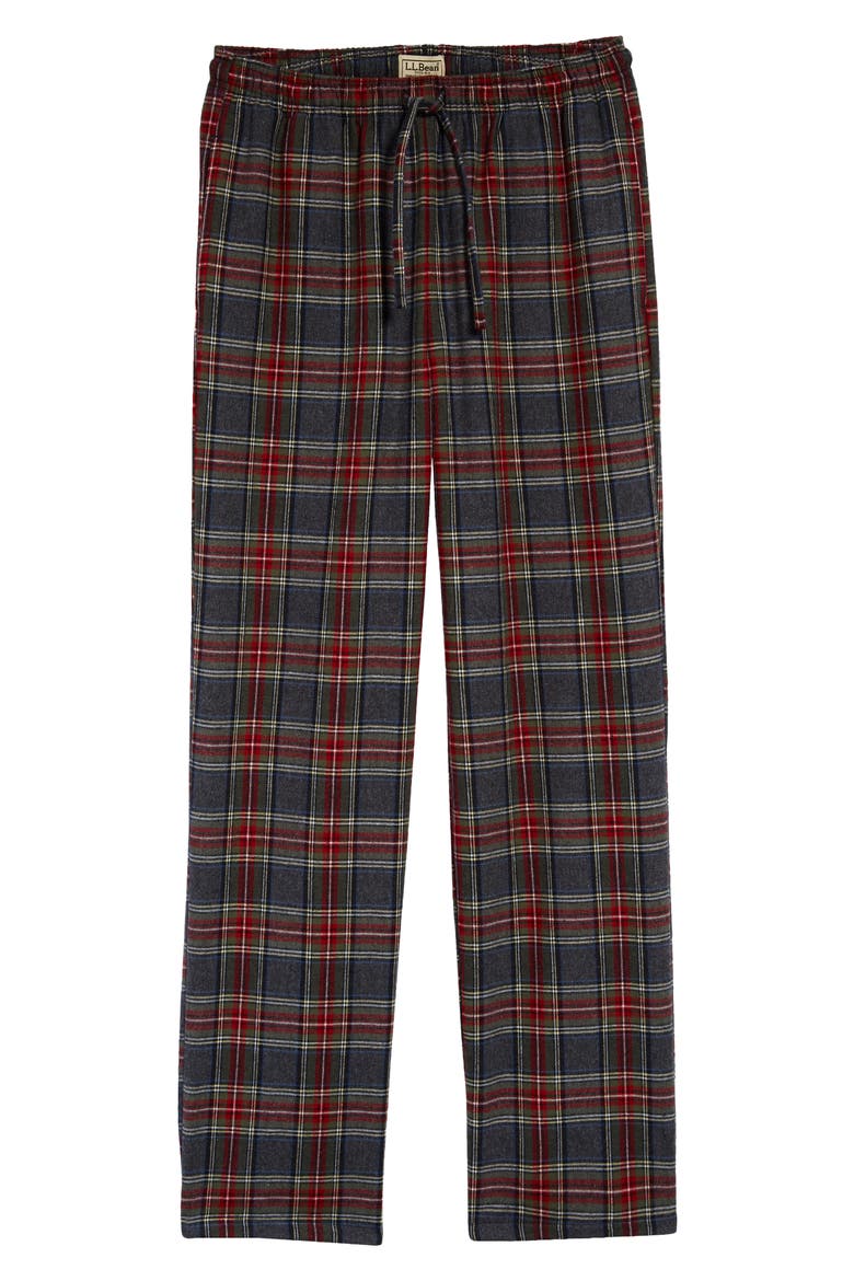 Men's Scotch Plaid Flannel Pajama Pants, Main, color, GREY STEWART