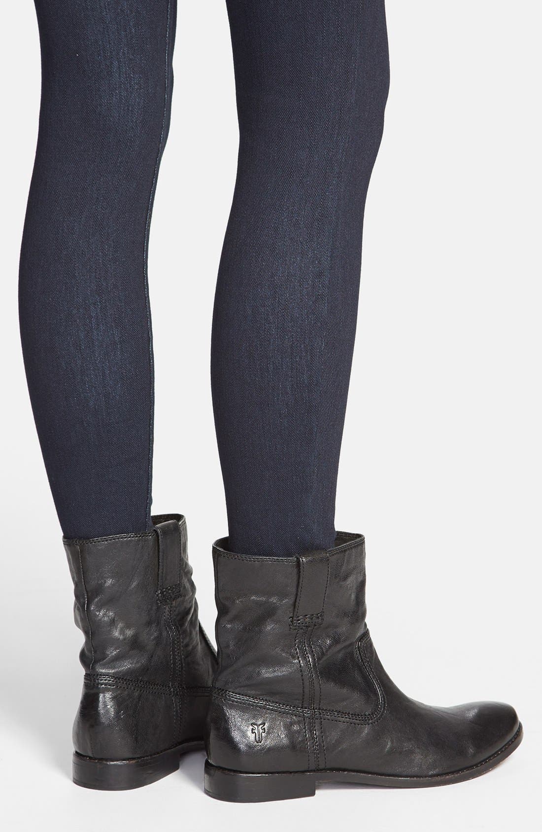 Frye 'Anna - Shortie' Leather Boot, Alternate, color, 