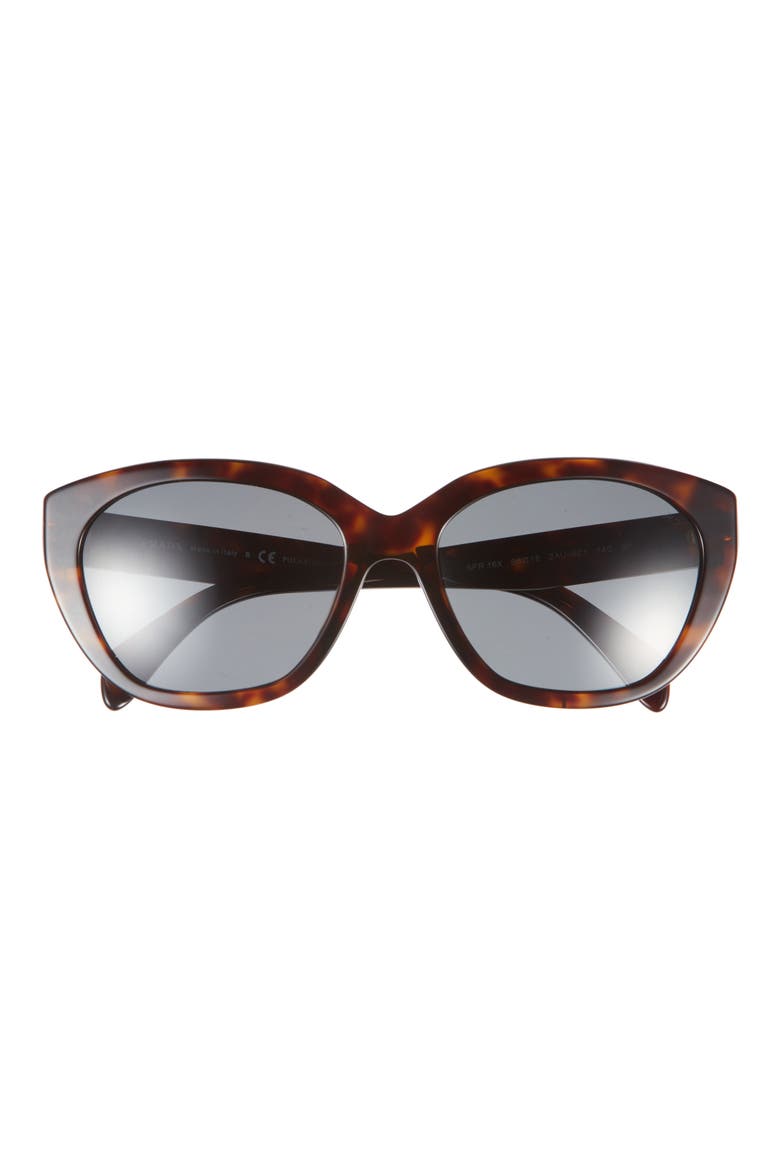 56mm Cat Eye Polarized Sunglasses, Main, color, TORTOISE/GOLD