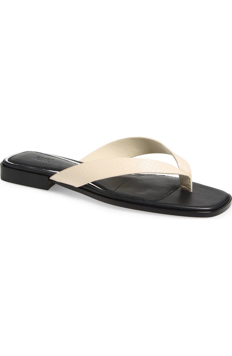 PAIGE Rae Flip Flop, Main, color, Cement