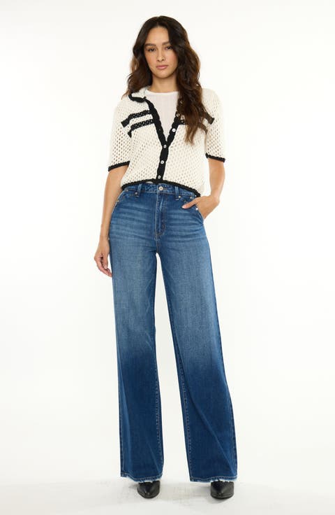 Sina Ultra High Rise Wide Jeans