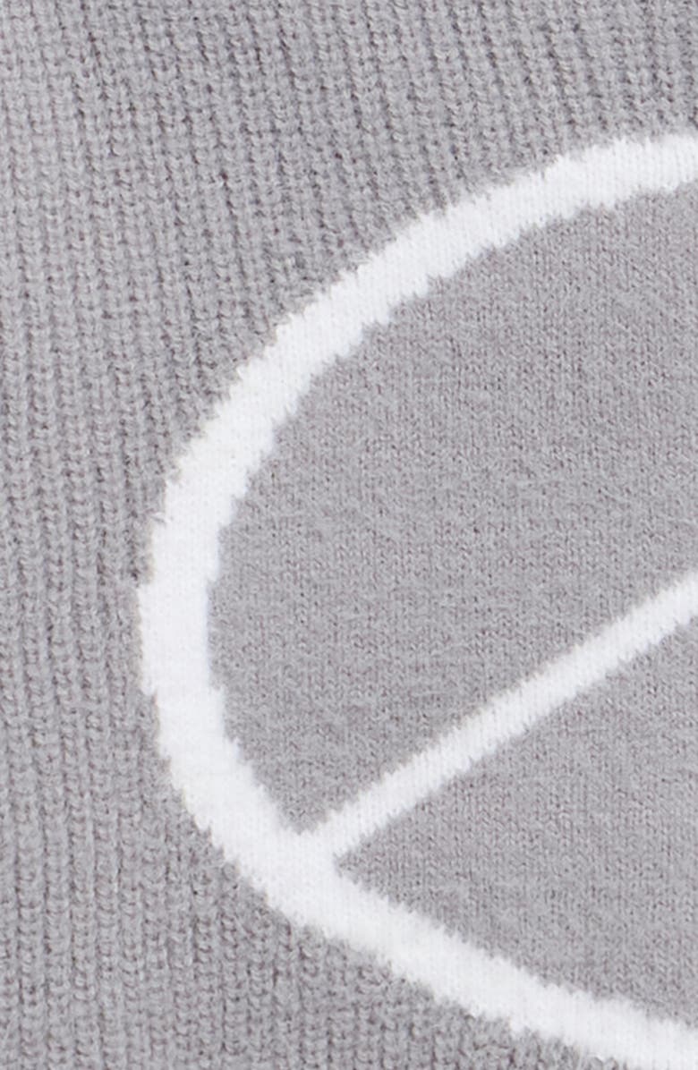 Cotton Emporium Kids' Zip-Up Graphic Sweater Hoodie, Alternate, color, Grey Peace