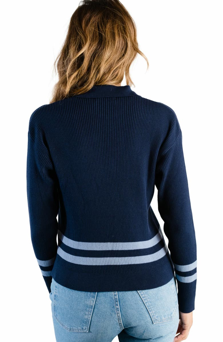 ABLE Jenna Polo Sweater, Alternate, color, 