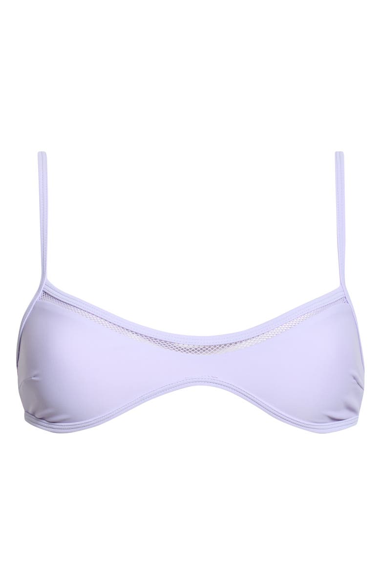 PacSun Sandra Bralette Bikini Top, Main, color, Lavender