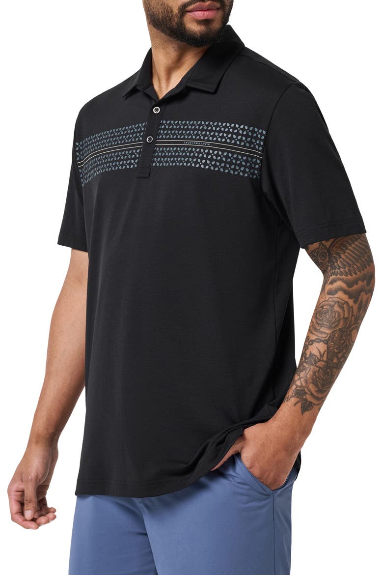 Performance Jersey Polo, Alternate, color, BLACK