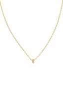 Panacea Bubble Initial Necklace
