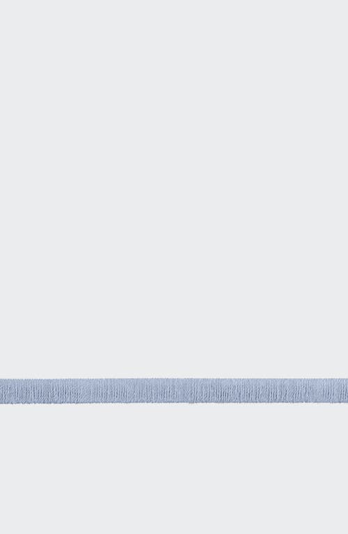 Matouk Bergamo 500 Thread Count Cotton Percale Sham In White