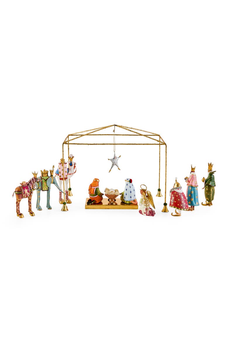 Patience Brewster World Edition 11-Piece Nativity Set, Alternate, color, MULTI