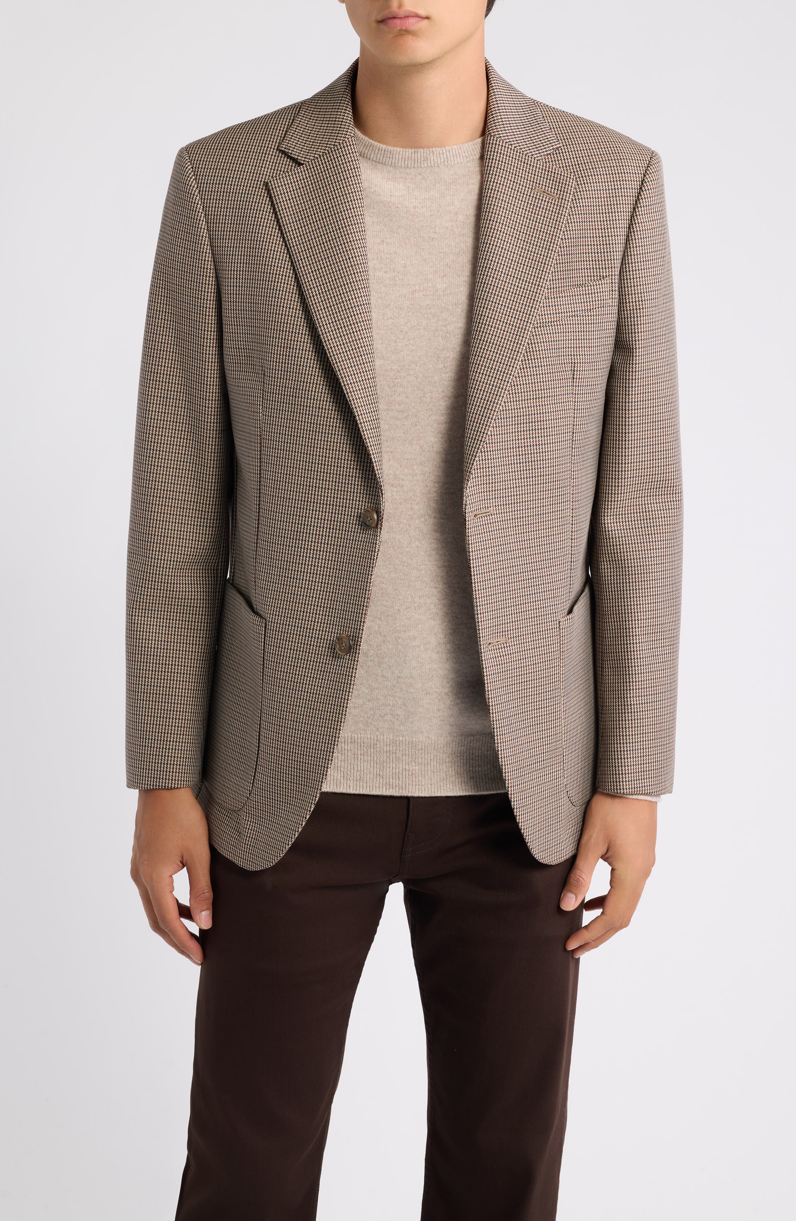 selected TAN HOUNDSTOOTH