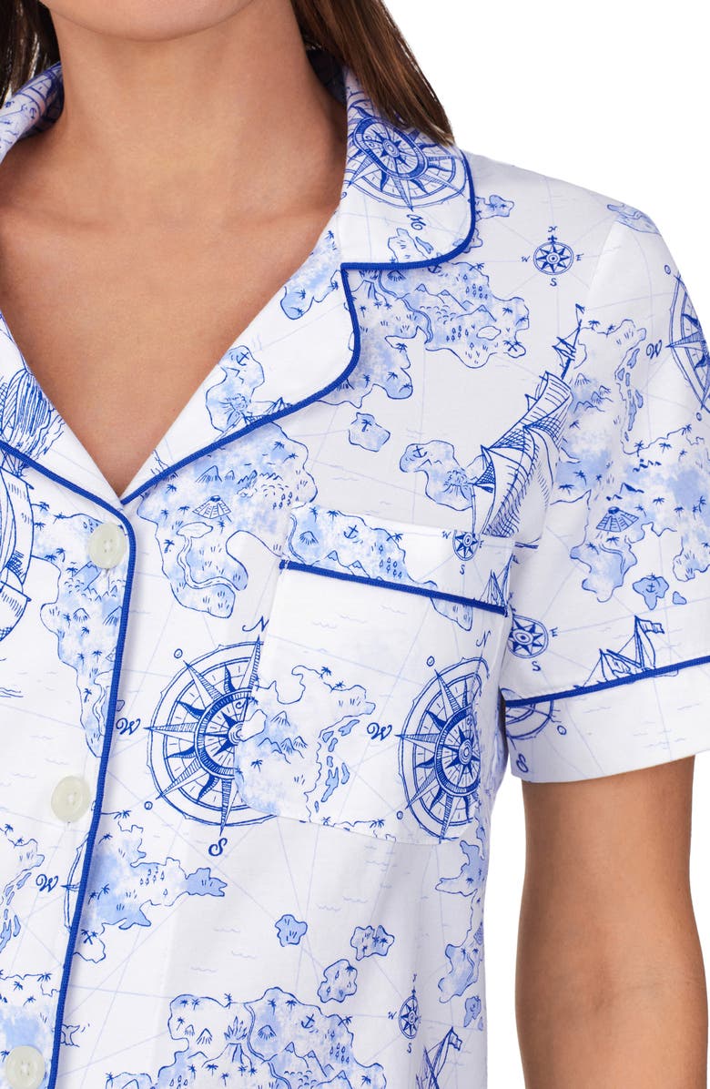 BedHead Pajamas Print Crop Pajamas, Alternate, color, 