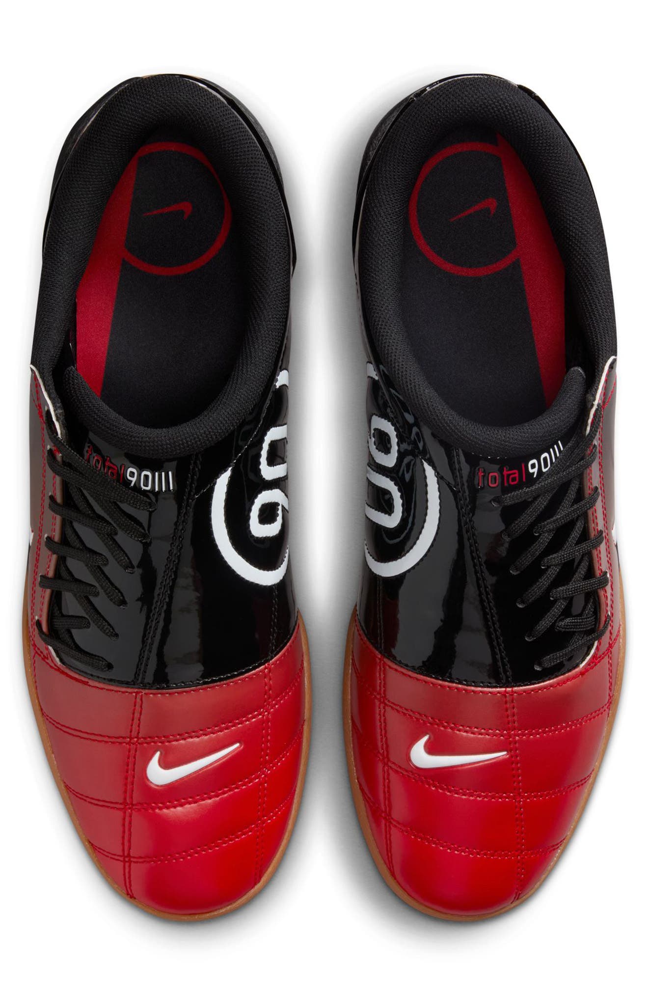 Total 90 PRM Soccer Sneaker, Alternate, color, BLACK/ WHITE/ RED