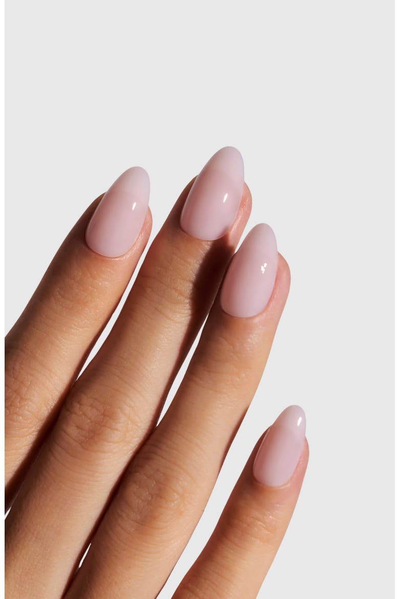 Salon U-ltimate Extra Short Almond Press-On Nails, Alternate, color, BARE MILK