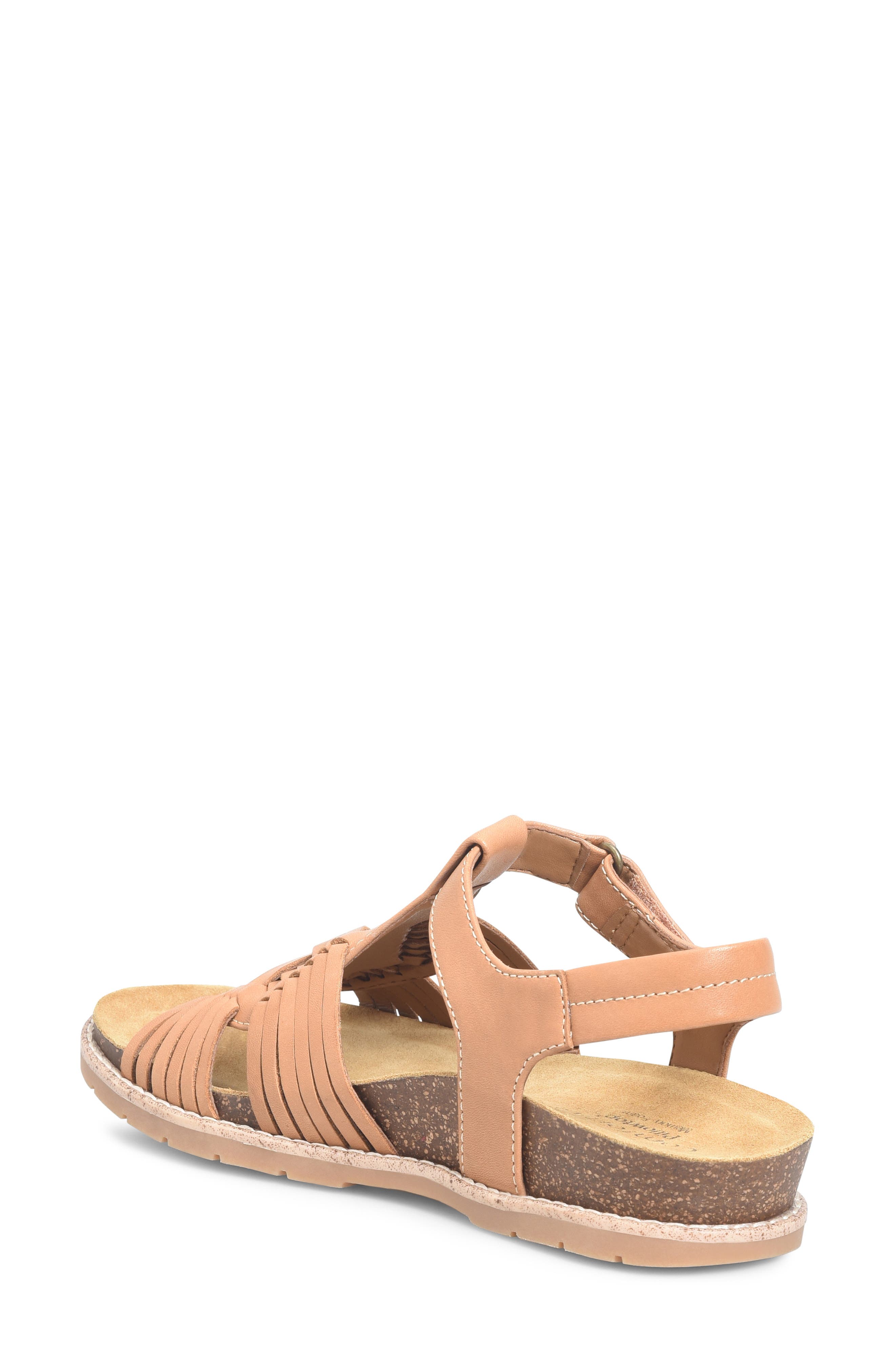 Comfortiva Gladia Woven Sandal, Alternate, color, Luggage