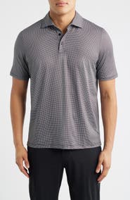 Johnston & Murphy XC+™ Ace Micropattern Performance Golf Polo