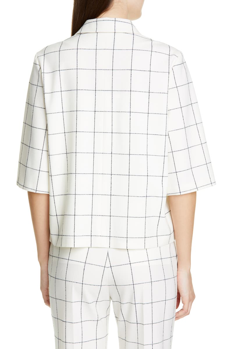 PARTOW Hewitt Half-Zip Check Top, Alternate, color, 