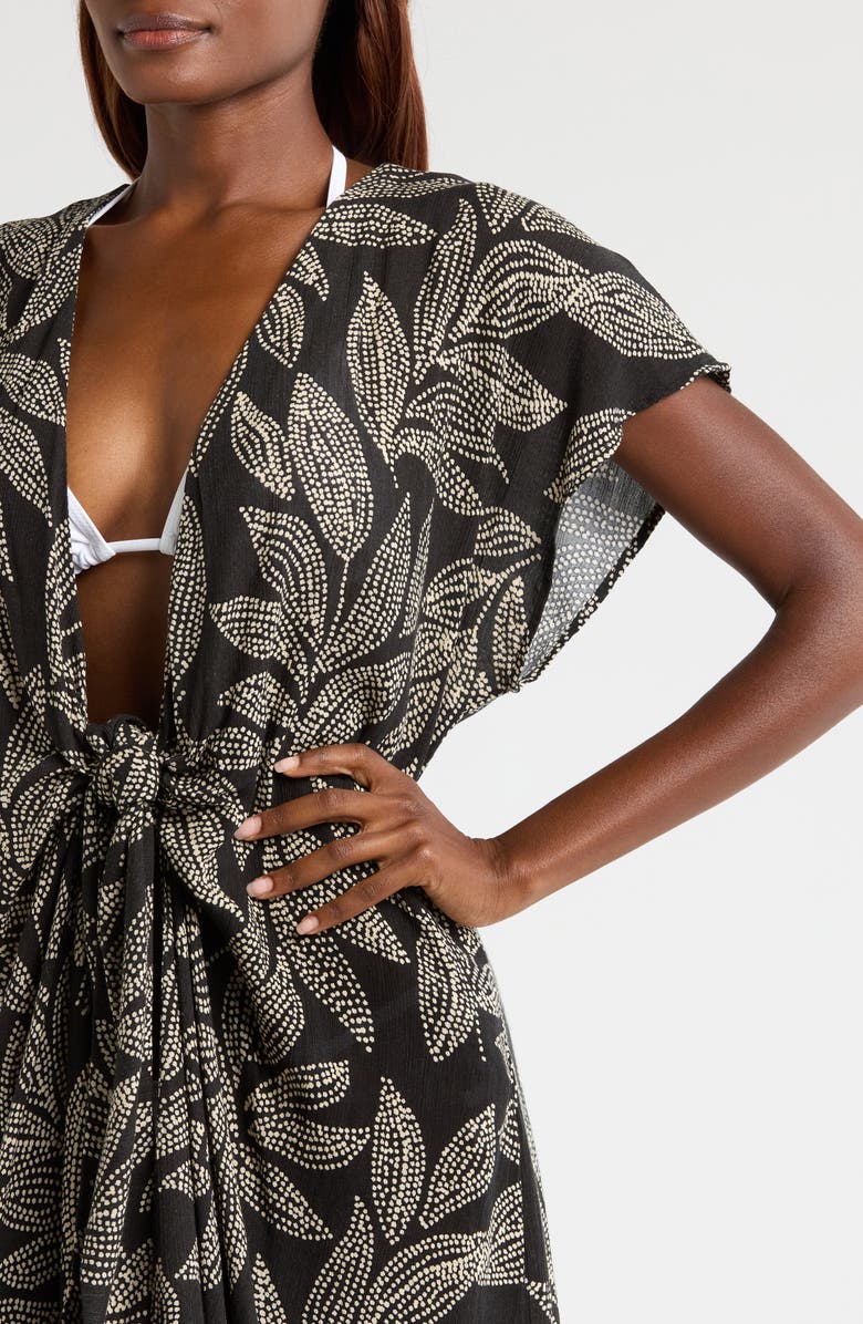 Elan Tie Front Cover-Up, Alternate, color,