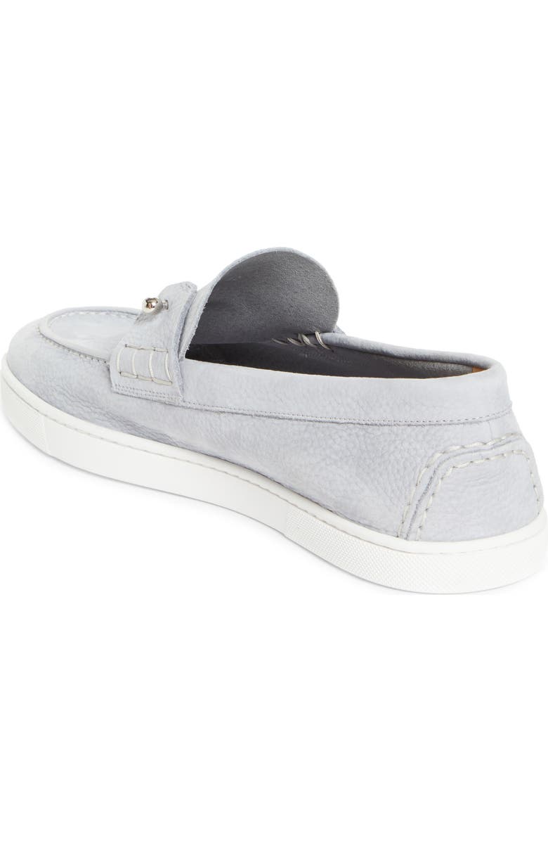 Christian Louboutin Chambeliboat Loafer, Alternate, color, Grey