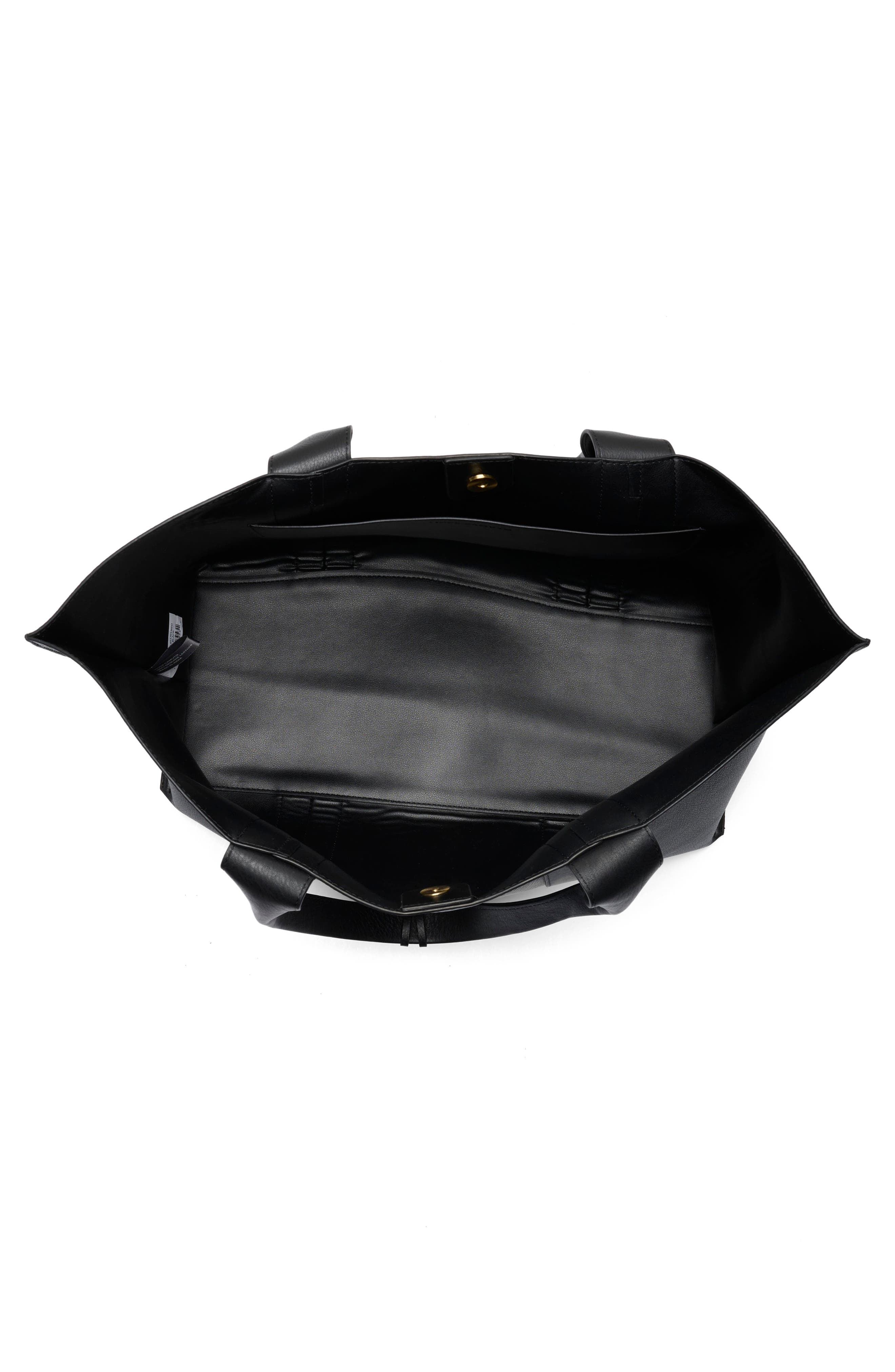 Vince Camuto Ellah Tote Bag, Alternate, color, Black