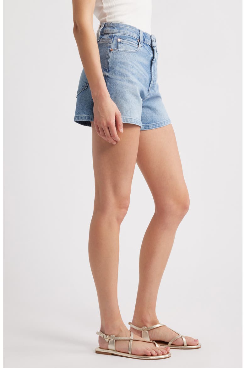 Dani Ultra High Rise Denim Shorts, Alternate, color, ANIYAHDIST