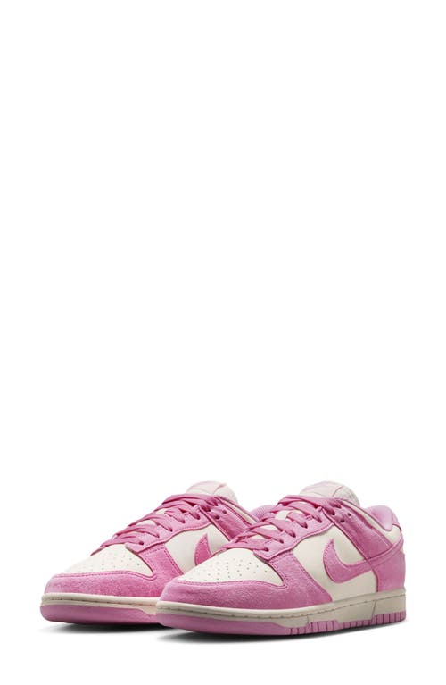 Nike Dunk Low Basketball Sneaker In Pink