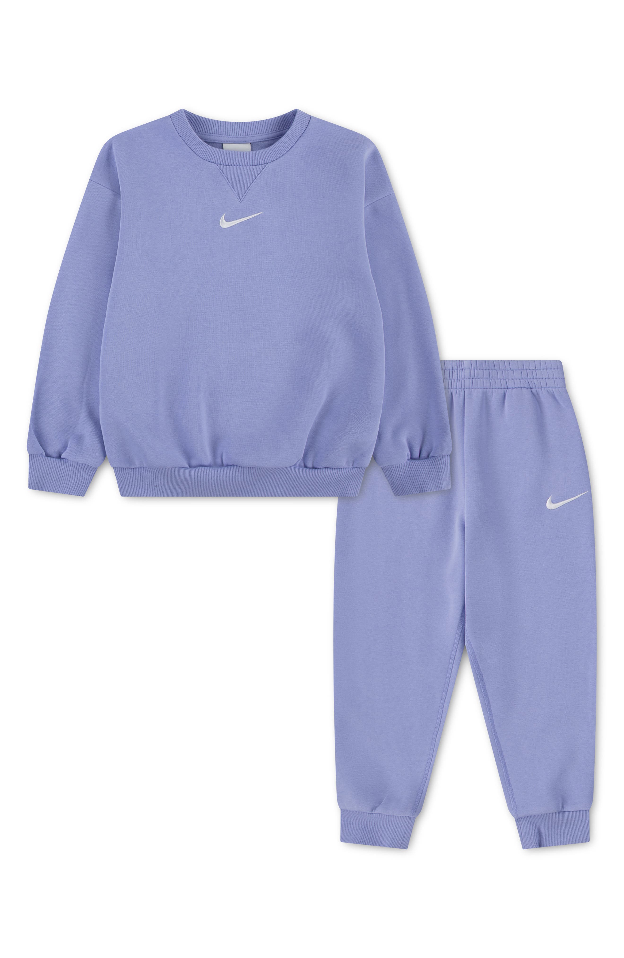 Kids' Essential Fleece Sweatshirt & Joggers Set