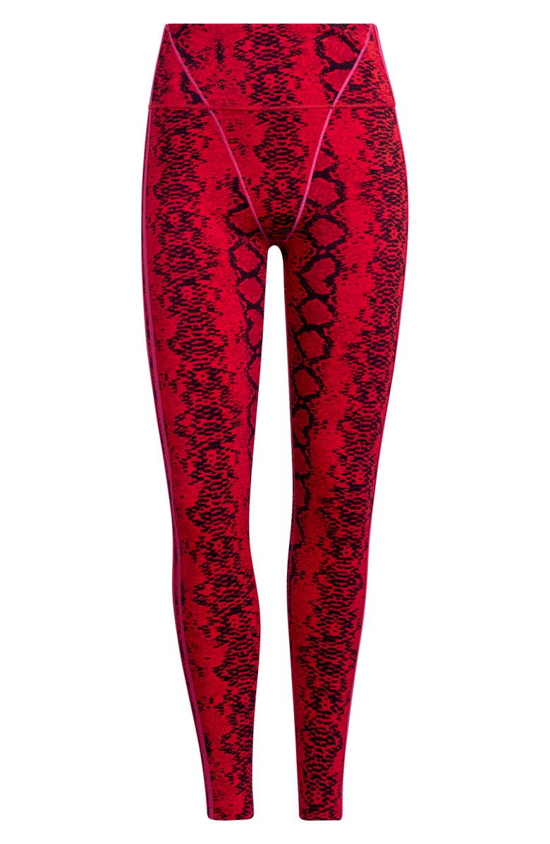 adidas x IVY PARK Snakeskin Print Leggings, Alternate, color, 