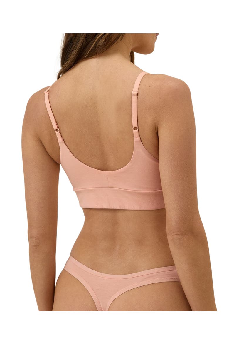 Organic Cotton Everyday Mid Rise Thong 6-Pack, Main, color, Dotted Daisies