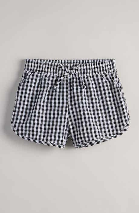 Kids' Gingham Seersucker Shorts