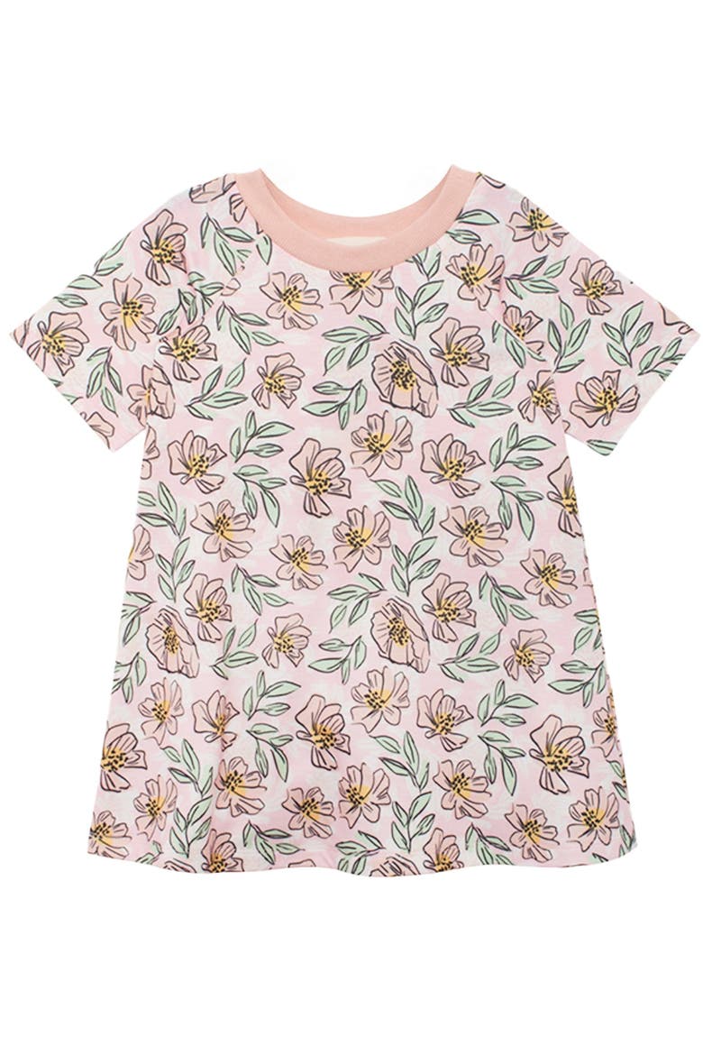 Quinn Short Sleeve Dress, Main, color, Pink