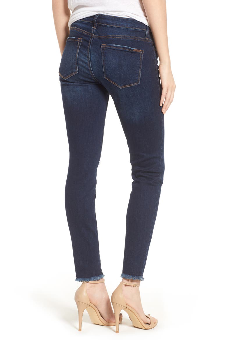 Emma Frayed Hem Ankle Skinny Jeans, Alternate, color, NORTH LA CANADA