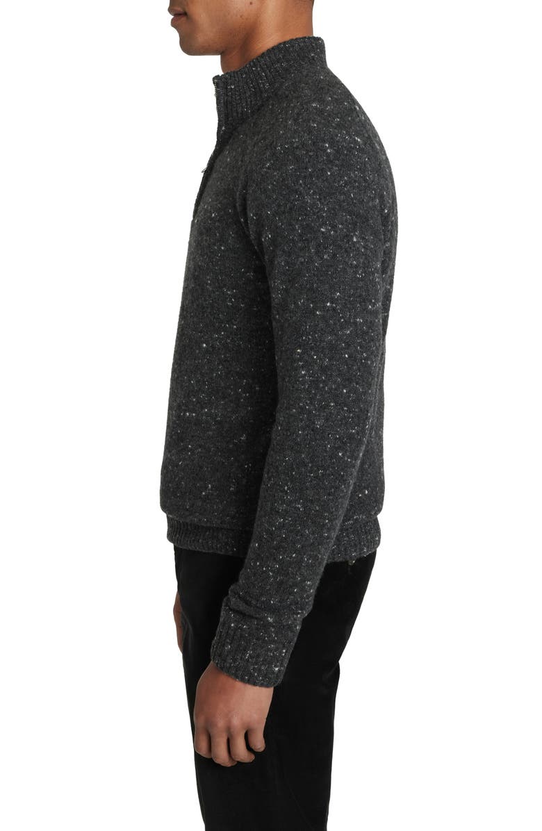 Jack Victor Canora Lambswool Blend Half Zip Pullover, Alternate, color, 