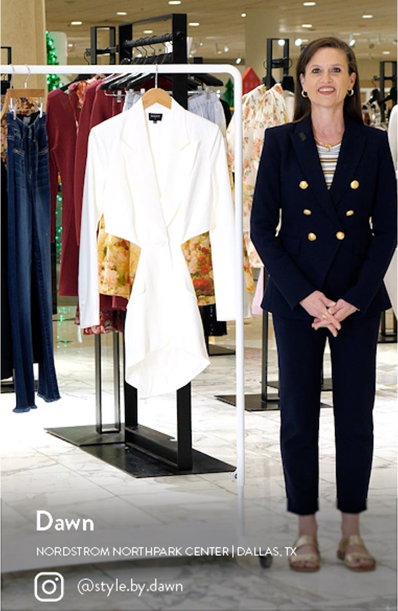 Cassian Cutout Blazer, sales video thumbnail