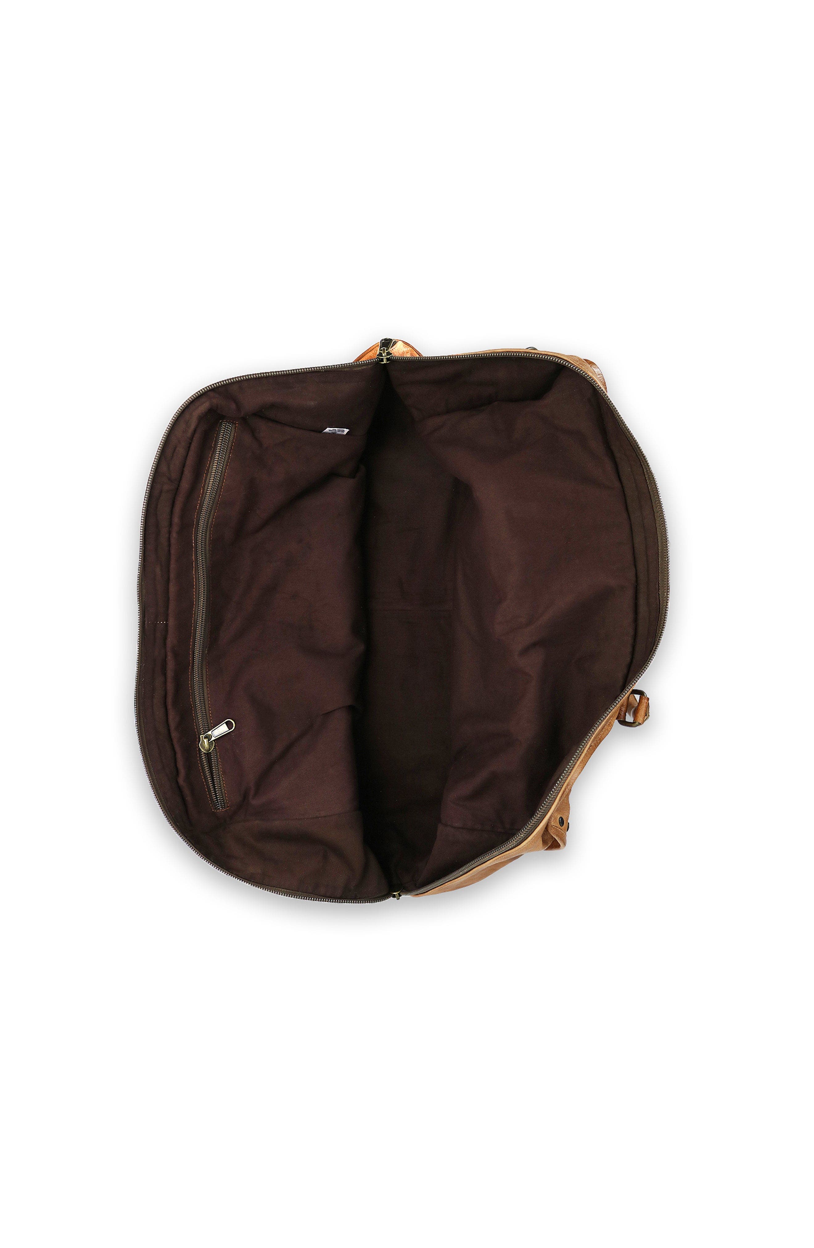 Bed Stu Loaf Duffle, Alternate, color, Tan Rustic