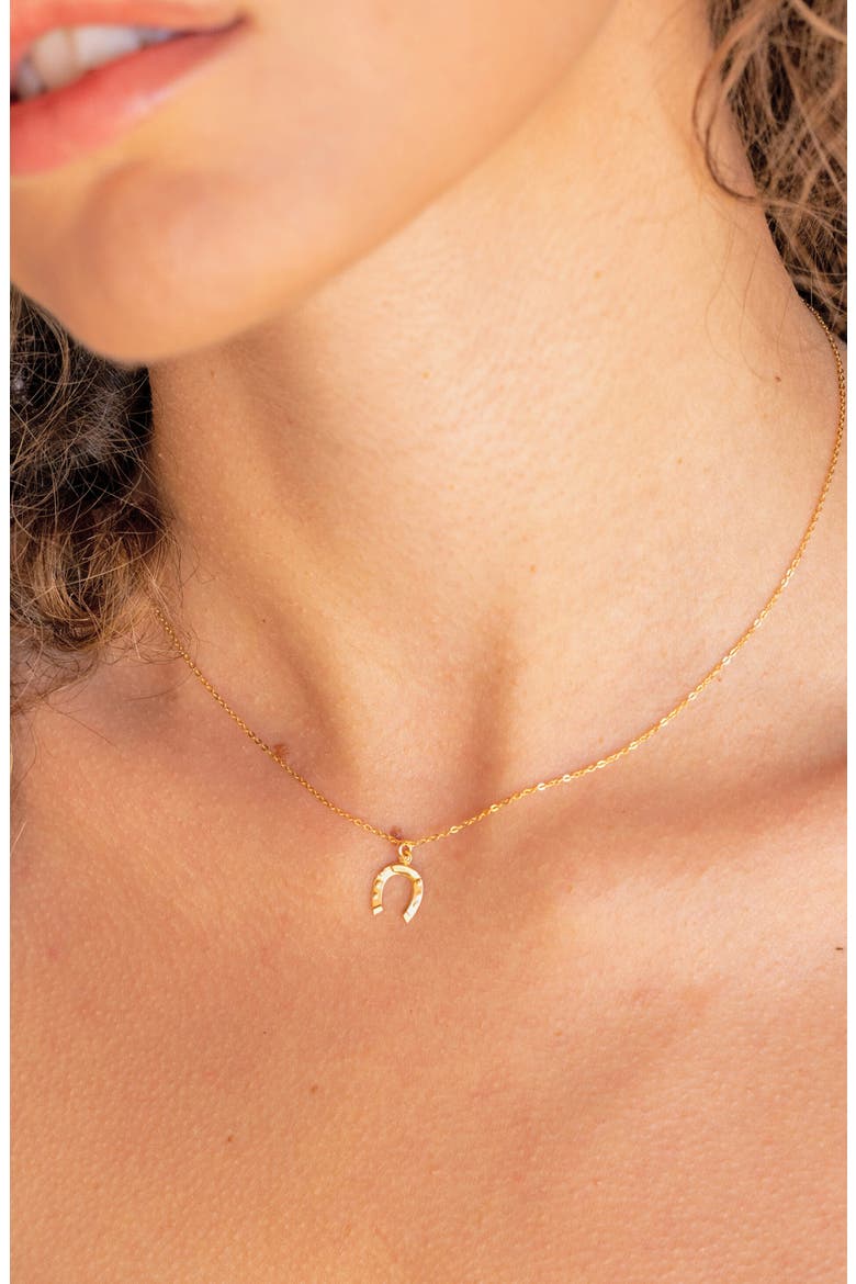 Colt Necklace, Alternate, color, GOLD