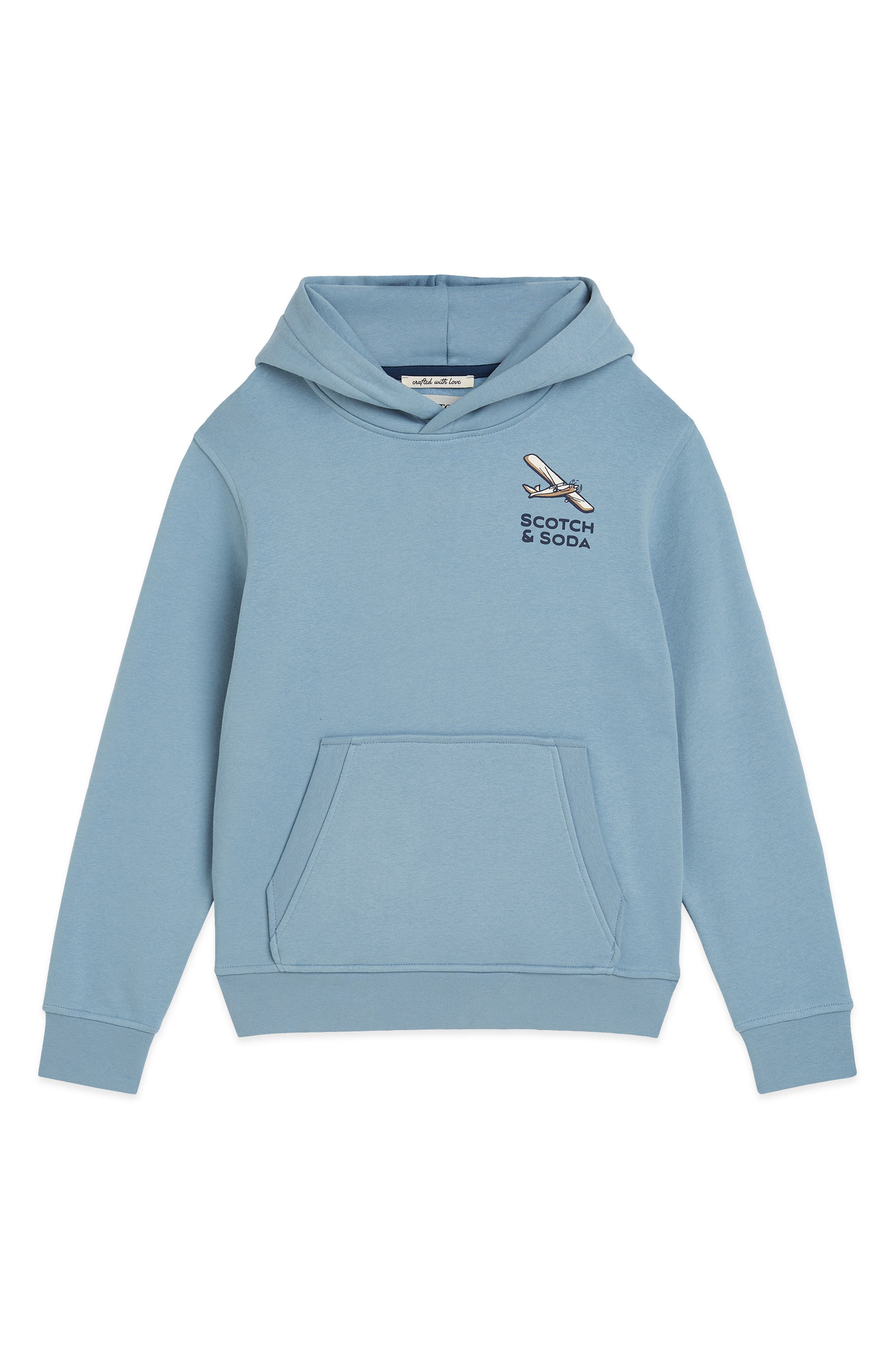 Scotch & Soda Kids' Fleece Graphic Hoodie