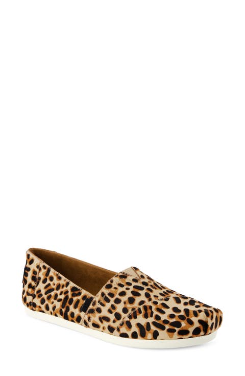 Alpargata Genuine Calf Hair Slip-On