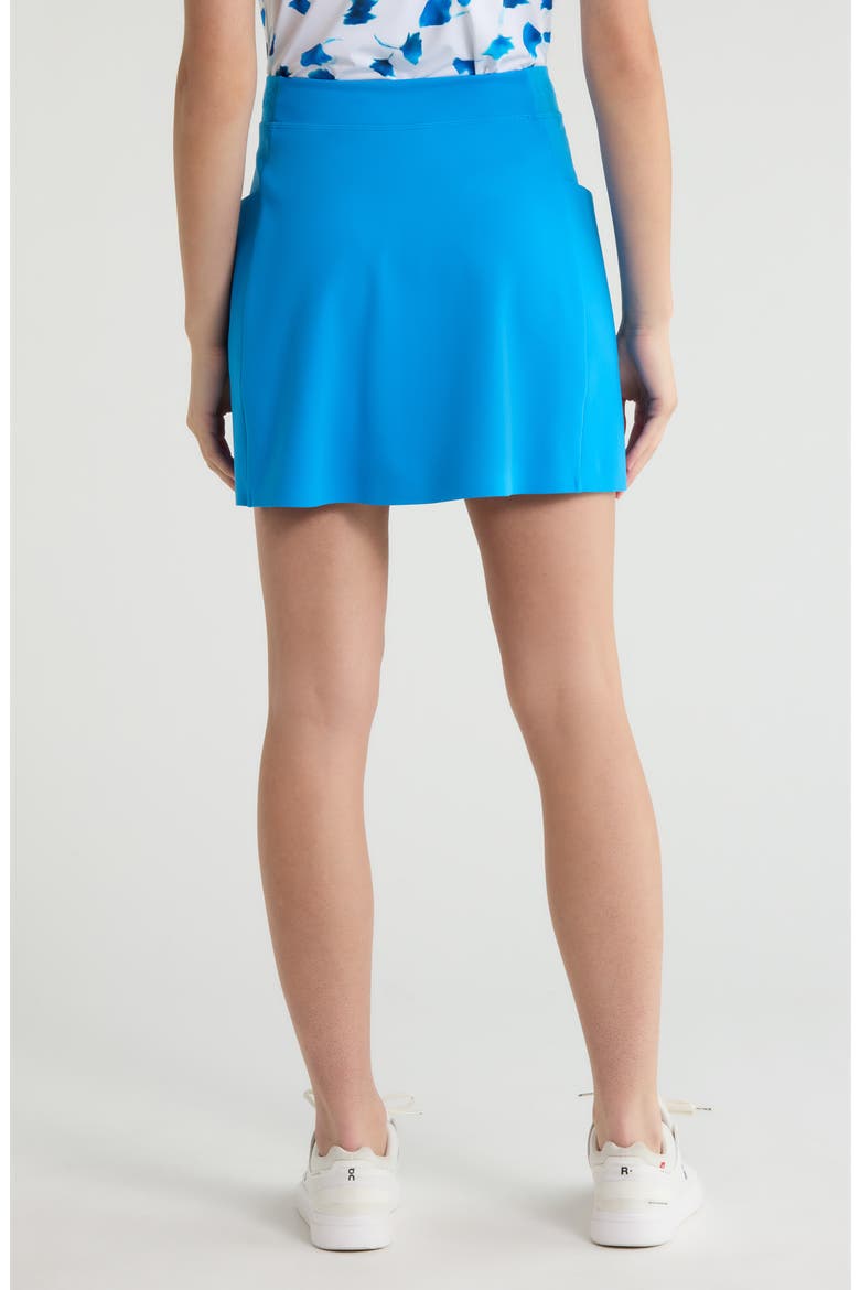 Knockout A-Line Golf Skort, Alternate, color, CERULEAN