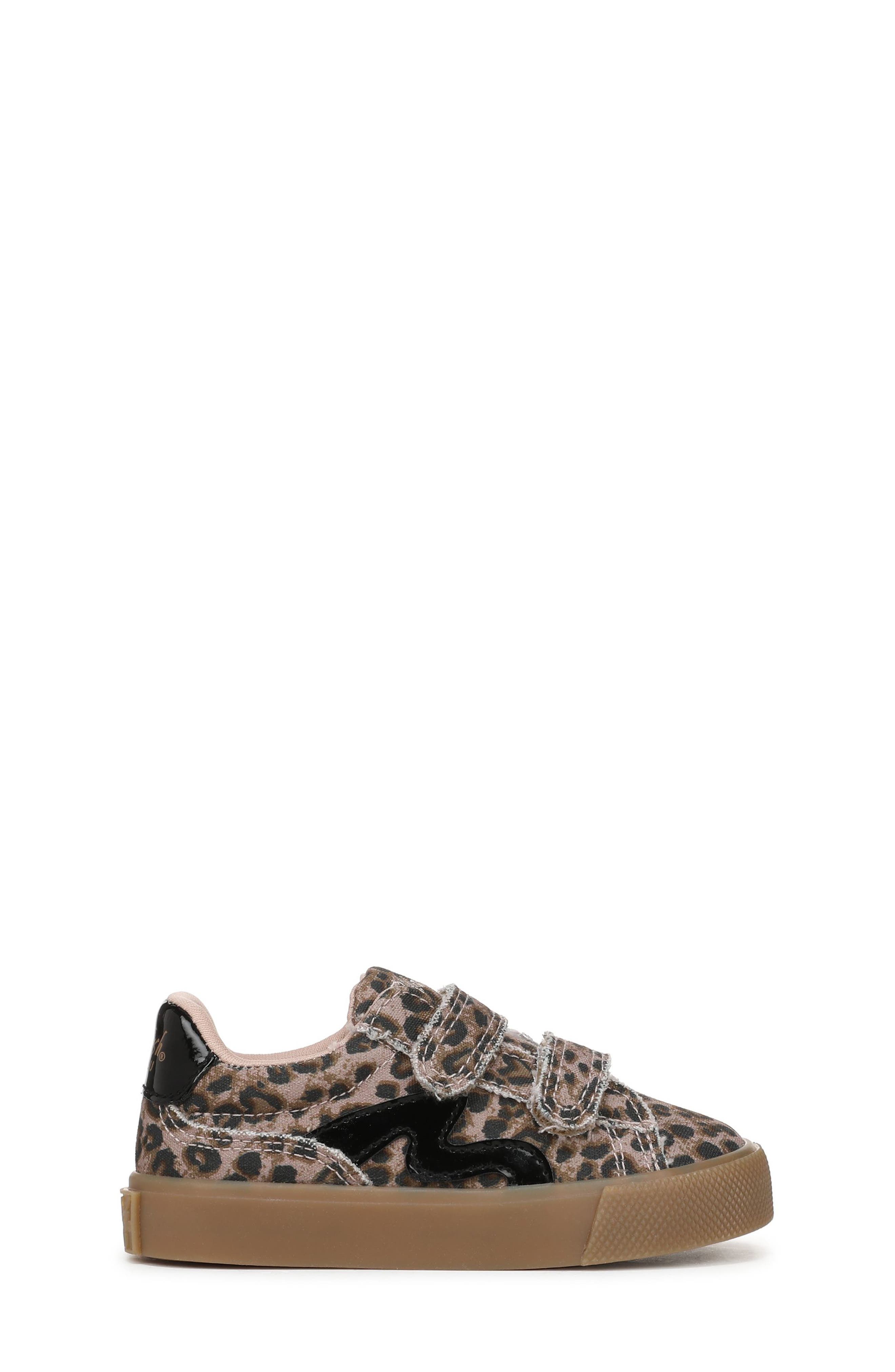Blowfish Malibu Kids' Vice Sneaker, Alternate, color, Leopard Print Canvas